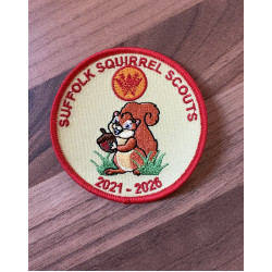 5 Yrs of Suffolk Squirrels Badge
