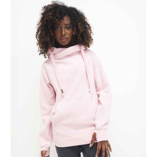 AWDis Cross Neck Hoodie