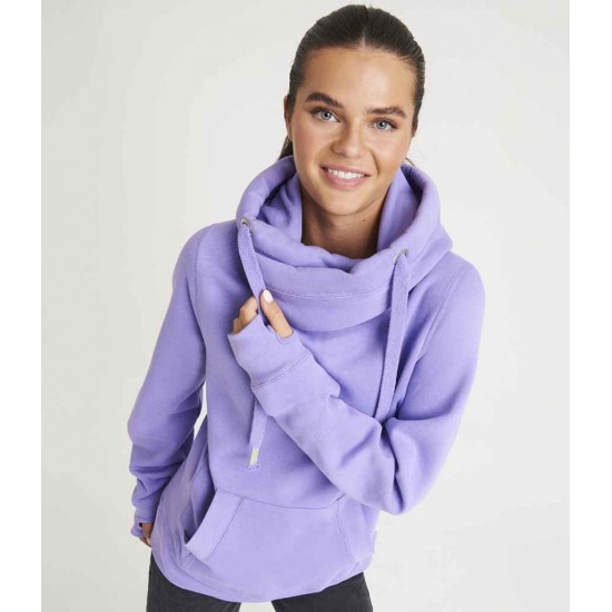 AWDis Cross Neck Hoodie
