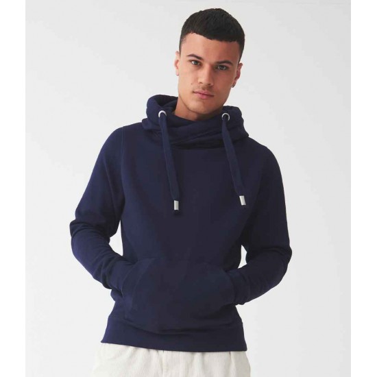 AWDis Cross Neck Hoodie