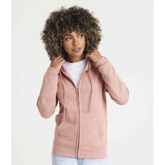 AWDis Zipped Ladies Hoodie