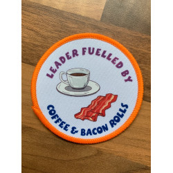 Leader fuelled by... badge