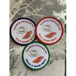 Leader fuelled by... badge