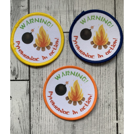 Warning! Pyromaniac in action