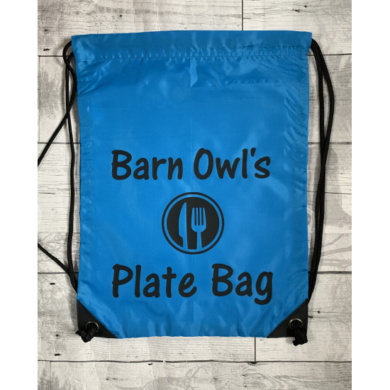 Plate Drawstring Bag