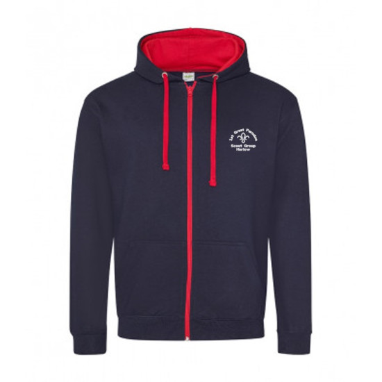 1st Great Parndon Adult Hoodie Zipped