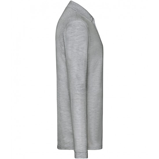 Fruit of the Loom Polo Shirt Long Sleeved