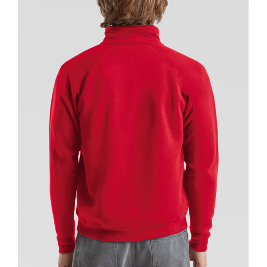 Fruit of the Loom Premium Zip Neck Sweatshirt