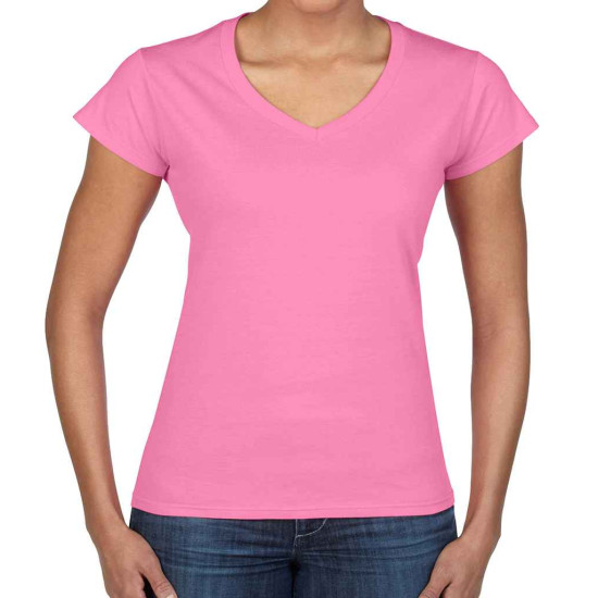 Gildan SoftStyle® V Neck T-Shirt Ladies