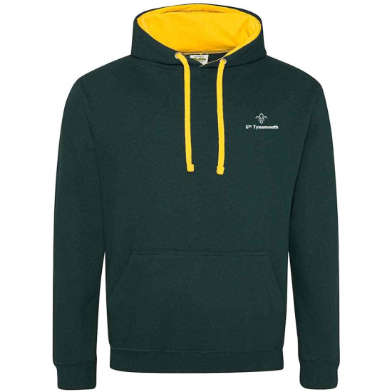5th Tynemouth Adult Contrast Hoodie