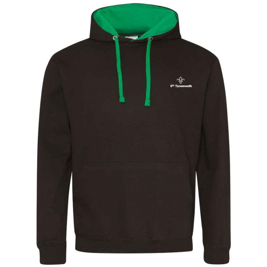 5th Tynemouth Adult Contrast Hoodie