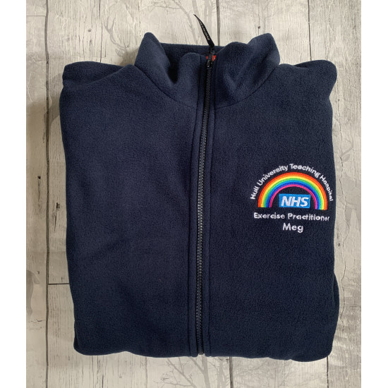 NHS Rainbow Fleece Jacket 