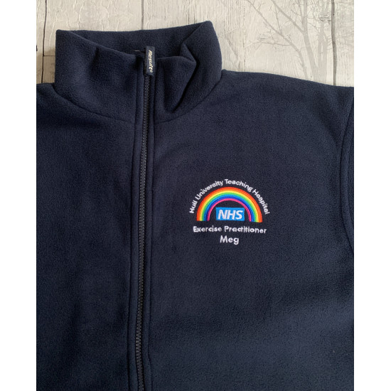 NHS Rainbow Fleece Jacket 