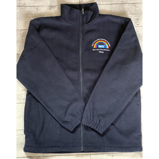 NHS Rainbow Fleece Jacket 