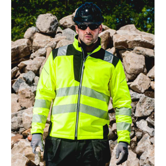 Portwest PW3 Hi-Vis Soft Shell Jacket
