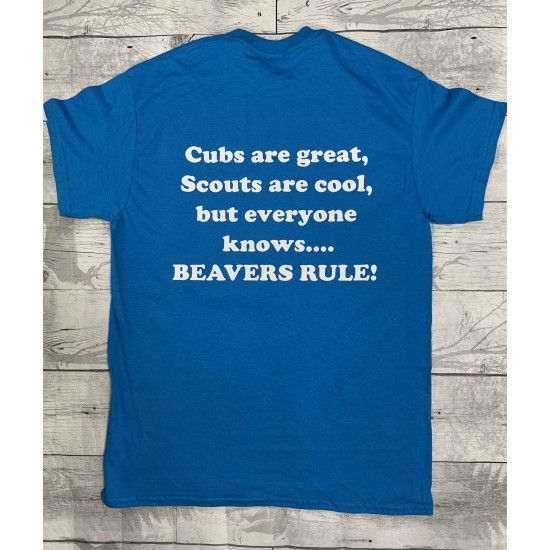 Beavers Rule! Adult T Shirt