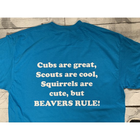 Beavers Rule! Adult T Shirt