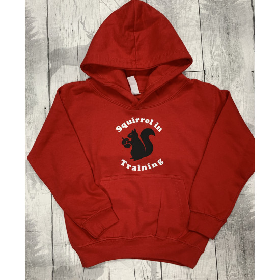 Squirrel in Training Hoodie