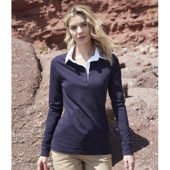 Front Row Ladies Classic Rugby Shirt