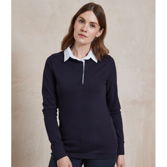 Front Row Ladies Classic Rugby Shirt