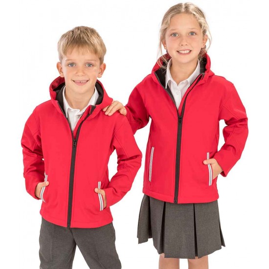 Result Core Kids Hooded Soft Shell Jacket