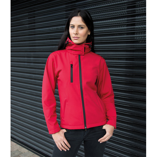 Result Core Hooded Soft Shell Jacket Ladies