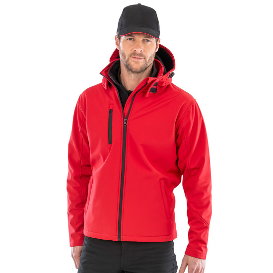 Result Core Hooded Soft Shell Jacket