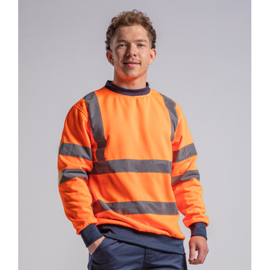 Pro RTX High Visibility Two Tone Sweatshirt